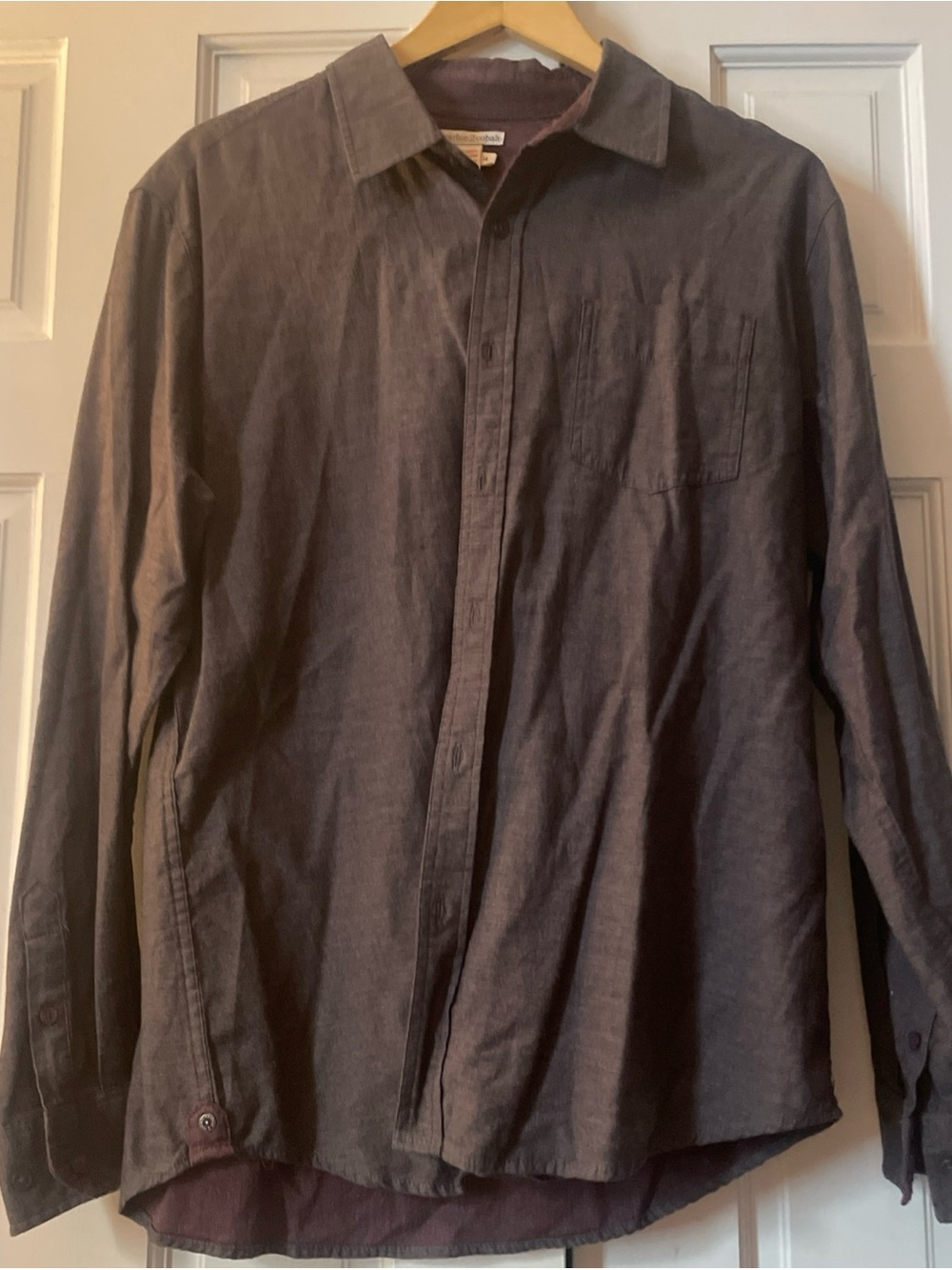 Carbon 2 Cobalt Men’s Long Sleeve Button Down Size M